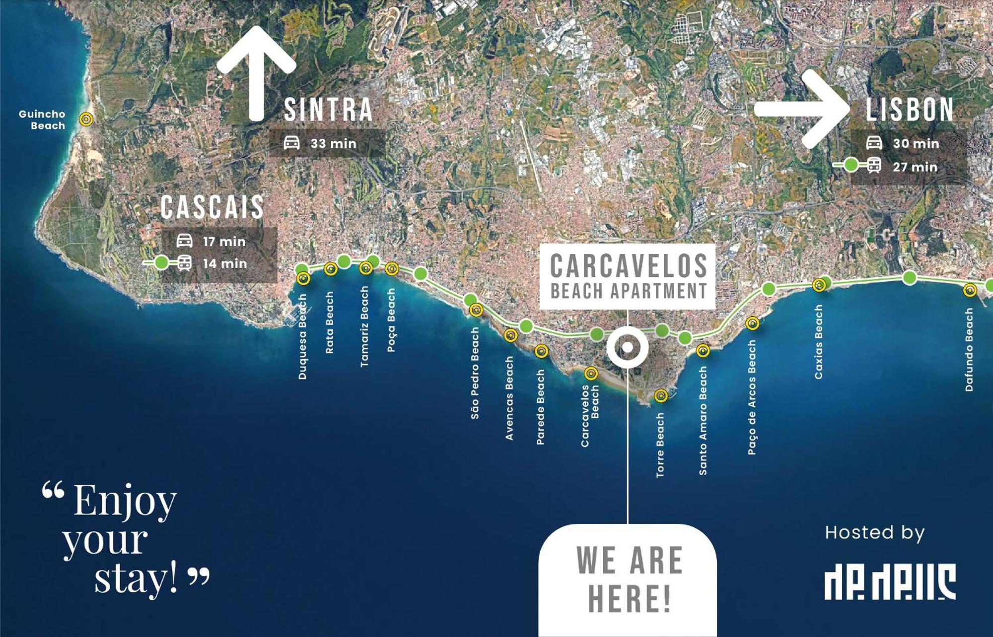 Carcavelos Beach Apartment Cascais Exterior foto